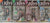 1997 Boxed and Sealed Set of (4) KISS Action Figures - 3rd Edition with Solo LP's! MINT!