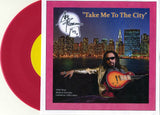 1993 ORIGINAL HTF GERMAN "ACE FREHLLEY TAKE ME TO THE CITY ON PINK VINYL!"