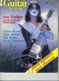 2013 ACE FREHLEY PERSONALLY AUTOGRAPHED 1979 "GUITAR PLAYER" MAGAZINE! COMPLETE! NrMINT!