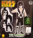 2011 OOP Rubie's "PETER CRISS" Screen Printed Adult 'XL' Costume! COMPLETE! MINT!