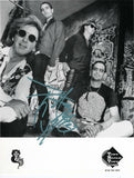 1994 PETER CRISS PERSONALLY AUTOGRAPHED 1994 "CRISS BAND B/W PROMOTIONAL-ONLY 8" x 10"  PHOTO"! AWESOME SHOT! FRAMABLE! MINT!