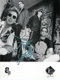 1994 PETER CRISS PERSONALLY AUTOGRAPHED 1994 "CRISS BAND B/W PROMOTIONAL-ONLY 8" x 10" PHOTO"! AWESOME SHOT! FRAMABLE! MINT!