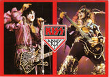 1985 U.K. Import Original "KISS Army Gene & Paul" Postcard! (Unused) MINT!