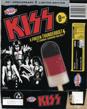 2013 Ver. 1 AUSTRALIAN IMPORT ORIGINAL OFFICIAL "KISS 40th ANNIVERSARY FROZEN THUNDERBOLT ICE CREAM BAR" BOX! COMPLETE WITH AUSSIE 'MONSTER' CONCERT DATES! MINT!