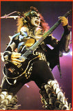 1985 U.K. Import Original "1976 Era Gene Simmons Live" Postcard! (Unused) MINT!
