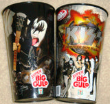 2010 August THE KISS CATALOG, LTD. U.S. OFFICIAL ORIGINAL "7-11 KISS BIG GULP CUP/GENE SIMMONS"! UNUSED! MINT!