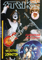 1997 March ITALIAN IMPORT ORIGINAL 'KISS STRIKE No. 41" FANZINE" COMPLETE! MINT!