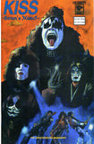 1992 HTF U.S. ORIGINAL CELEBRITY COMICS "KISS SATAN'S MUSIC" THE UNAUTHORIZED BIOGRAPHY" COMIC! MINT!