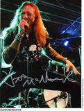 2012 RARE PERSONALLY AUTOGRAPHED "SSIK - JASON McMASTER" 8" x 10"! MINT #1