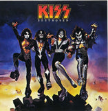 1976 (Unused) KISS Army Kit Aucoin Management, Inc. "DESTROYER LP COVER" STICKER! MINT!