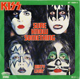 1979 RARE AUSTRIAN IMPORT BELLAPHON "SURE KNOW SOMETHING"/"DIRTY LIVIN'" 7" PICTURE SLEEVE SINGLE! NrMINT!