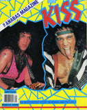 1987 KISS U.K. IMPORT ORIGINAL 'ANABAS KISS SPECIAL" MAGAZINE W/100% KISS PLUS 2-PAGE PULL-OUT POSTER! MINT!
