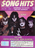 1982 April KISS U.S.ORIGINAL 'SONG HITS" MAGAZINE! COMPLETE! NrMINT!