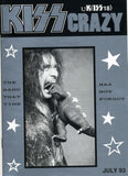 1993 July U.K. IMPORT OFFICIAL 'KISS CRAZY" FANZINE No. 18" COMPLETE! MINT!