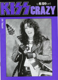 1993 April U.K. IMPORT OFFICIAL 'KISS CRAZY" FANZINE No. 17" COMPLETE! MINT!