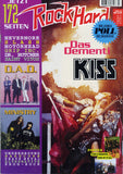 1995 March GERMAN IMPORT ORIGINAL 'ROCK HARD" MAGAZINE! COMPLETE! MINT!