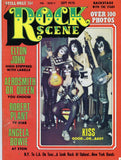 1975 KISS U.S.ORIGINAL 'ROCK SCENE" MAGAZINE WITH 1st KISS COVER! COMPLETE! EX+++!