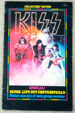 1980 AUCOIN MANAGEMENT, INC. AUSTRALIAN IMPORT MEGA-RARE ORIGINAL 'COLLECTTOR'S EDITION KISS SPECIAL" SUPER LIFT-OUT CENTERSPREAD MAGAZINE! COMPLETE! EX!