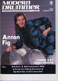 1987 February "MODERN DRUMMER" MAGAZINE! COMPLETE! MINT!