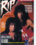 1987 October "RIP" MAGAZINE! COMPLETE! NrMINT