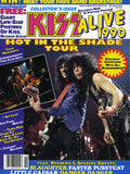 1991 KISS U.S.ORIGINAL 'KISS ALIVE 1990" MAGAZINE W/GIANT KISS POSTERS! MINT!
