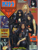 1992 KISS U.S. 'MM PRESENTS A TRIBUTE TO KISS" MAG. W/GIANT KISS POSTER! MINT!