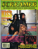 1992 KISS HTF U.S.ORIGINAL 'SCREAMER" MAGAZINE W/BIG KISS STORY! MINT!