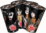 2010 August THE KISS CATALOG, LTD. U.S. OFFICIAL ORIGINAL "SET OF 4 7-11 KISS BIG GULP CUPS"! UNUSED! MINT!