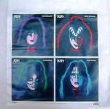 1977 ORIGINAL OFFICIAL AUCOIN MANAGEMENT, INC. "KISS SOLO LP'S PLASTIC TOTE BAG" (UNUSED)! EX+++!