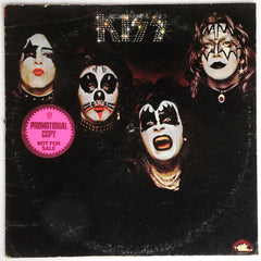 1974 CASABLANCA/WARNER BROS. RECORDS" KISS S/T" WHITE LABEL 1st PRESSING PROMOTIONAL -ONLY LP! AWESOME PIECE! VERY FRAMABLE! EX+++!