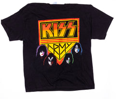 2003 KISS ARMY TOUR T-SHIRT! (2 Sided) LIVE SHOT ON BACK!