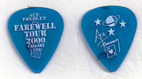 2000 KISS OFFICIAL FAREWELL TOUR "ACE FREHLEY CITY PICK - CALGARY 7-20" GUITAR PICK MINT!