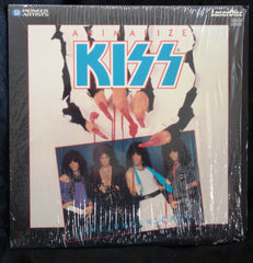 1984 "KISS ANIMALIZE LIVE/UNCENSORED" Laserdisc! (In Shrinkwrap-Opened) MINT!