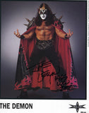 2001 PERSONALLY AUTOGRAPHED WCW "DALE "THE DEMON" TORBOUG" 8" x 10"! MINT!