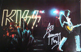 2013 ACE FREHLEY PERSONALLY AUTOGRAPHED 1976 "DESTROYER TOURBOOK PAGE"! AWESOME SHOT! FRAMABLE! NrMINT!