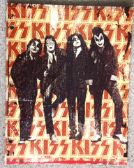 2010 KISS CATALOG, LTD. Official Live Nation Merchandise (New - Unused) "KISS GLOSSY CARDBOARD DRESSED TO KILL SCHOOL 3-HOLE BINDER!" MINT!