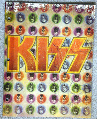 2010 KISS CATALOG, LTD. Official Live Nation Merchandise (New - Unused) "KISS GLOSSY CARDBOARD PSYCHO CIRCUS SCHOOL 3-HOLE BINDER!" MINT!
