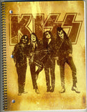 2010 KISS CATALOG, LTD. Official Live Nation Merchandise (New - Unused) "KISS GLOSSY DRESSED TO KILL 3-HOLE SCHOOL NOTEBOOK Ver. 1!" MINT!