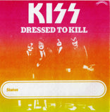 1975 (UNUSED) "REPLICA DRESSED TO KILL TOUR SATIN PASS"! MINT!