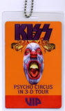 1998 ORIGINAL OFFICIAL U.S. 'KISS PSYCHO CIRCUS IN 3-D TOUR VIP LAMINATE PASS" MINT!