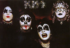 1985 U.K. Import Original "KISS 1st S/T Debut LP" Postcard! (Unused) MINT!