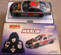 2001 1/24th Scale Action Motorsports "STERLING MARLIN # 40 KISS/COORS LIGHT" Collectable Racing Car! MINT!