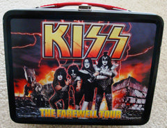 2000 Original Official KISS Catalog, LTD. "FAREWELL TOUR" LUNCHBOX with THERMOS! MINT!