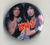 1985 KISS 'ANIMALIZE' OFFICIAL TOUR BUTTON No. 1! MINT!