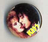 1984 KISS 'ANIMALIZE' OFFICIAL TOUR BUTTON No. 3! MINT!