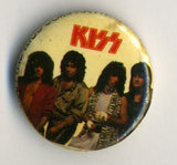 1984 KISS 'ANIMALIZE' OFFICIAL TOUR BUTTON No.12! MINT!