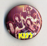 1984 KISS 'ANIMALIZE' OFFICIAL TOUR BUTTON No 9! MINT!