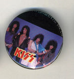 1985 KISS 'ANIMALIZE' OFFICIAL TOUR BUTTON No. 2! MINT!