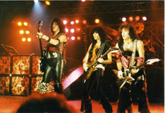 1984 German Import Animalize Tour "PAUL/GENE/BRUCE LIVE ON STAGE" 4" x 6" FULL COLOR GLOSSY PHOTO! MINT!