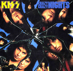 1987 RARE U.S. MERCURY "CRAZY CRAZY NIGHTS"/"NO NO NO" 7" PICTURE SLEEVE SINGLE! NrMINT!